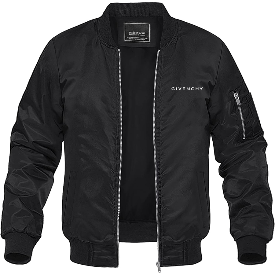 Men's Givenchy Lightweight Bomber Jacket Windbreaker Softshell Varsity Jacket Coat