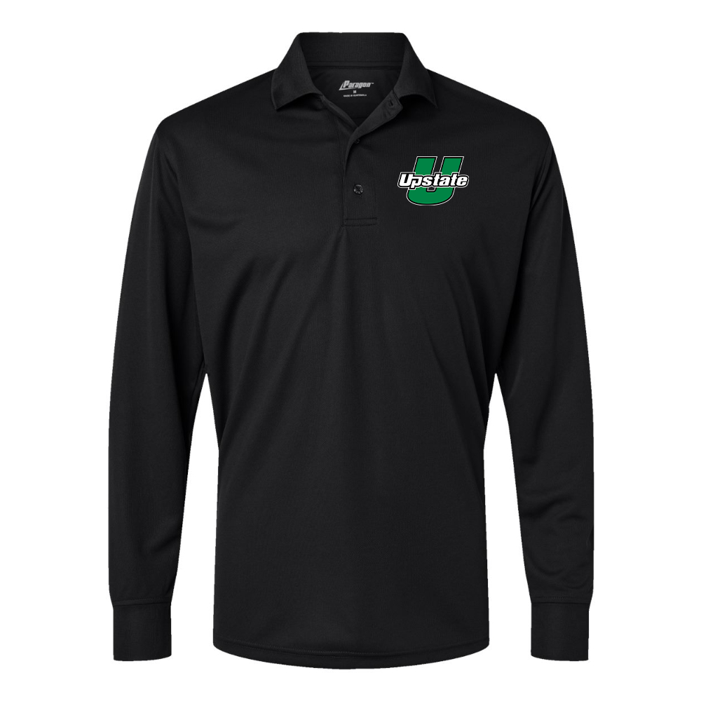 Men's USC Upstate Spartans Paragon Prescott Long Sleeve Polo