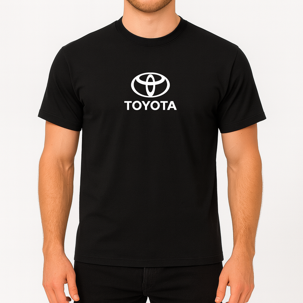 Men’s Toyota Motorsport Car Cotton T-Shirt