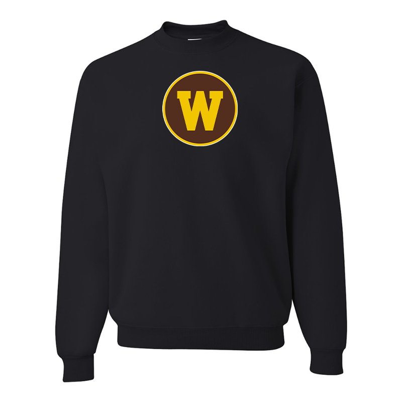 Men's Western Michigan Broncos  JERZEES NuBlend Crewneck Sweatshirt