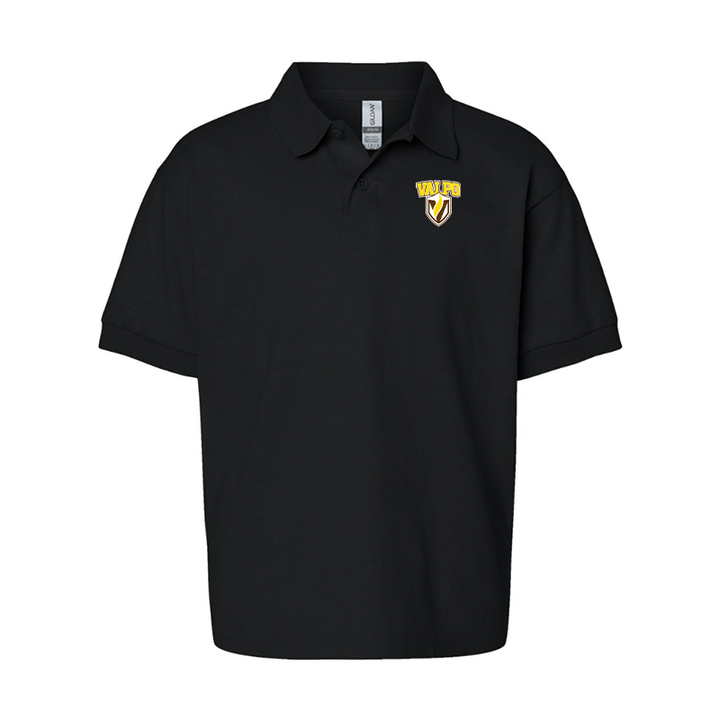 Youth Valparaiso Crusaders Gildan Dry Blend Jersey Polo
