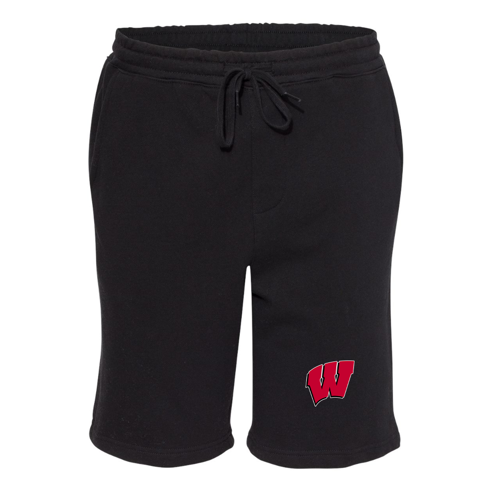 Men's Wisconsin Badgers Independent Trading Co Midweight Fleece Shorts