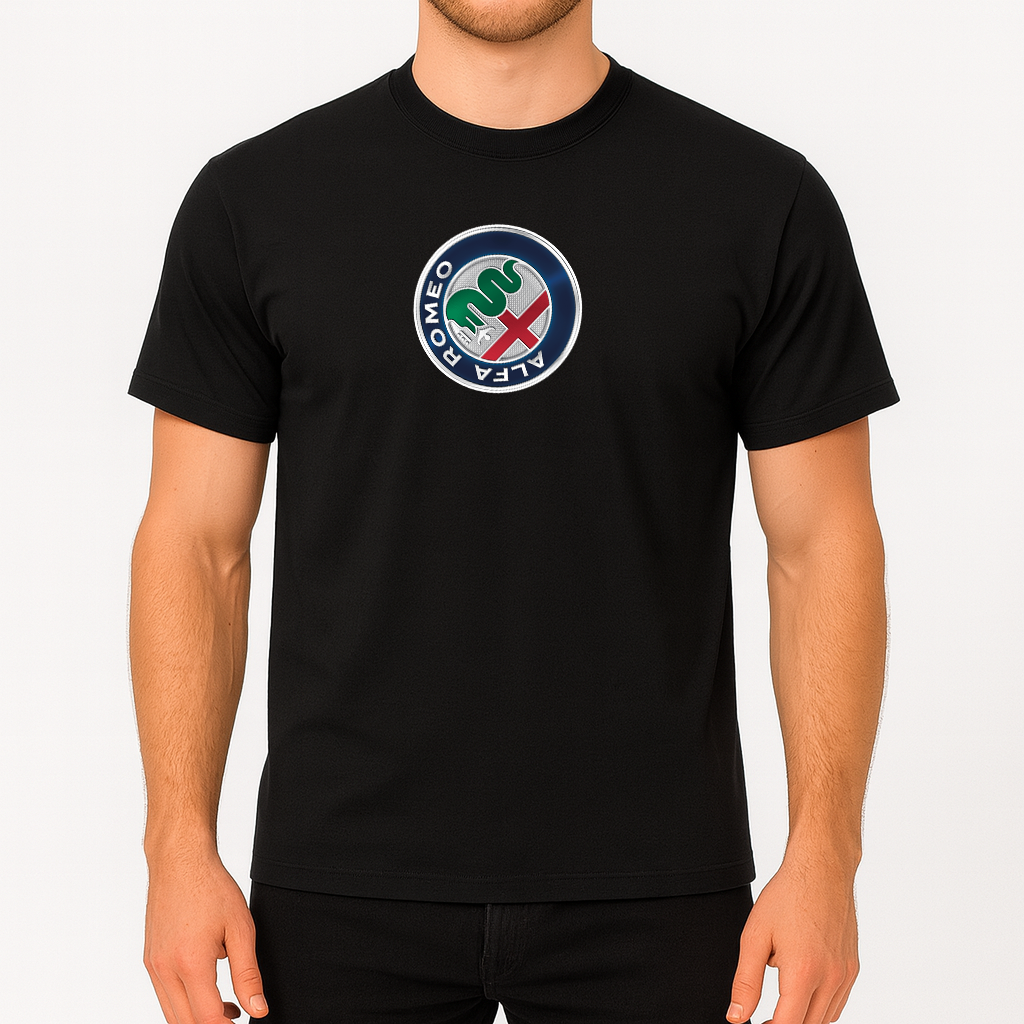 Men's Alfa Romeo Car Cotton T-Shirt