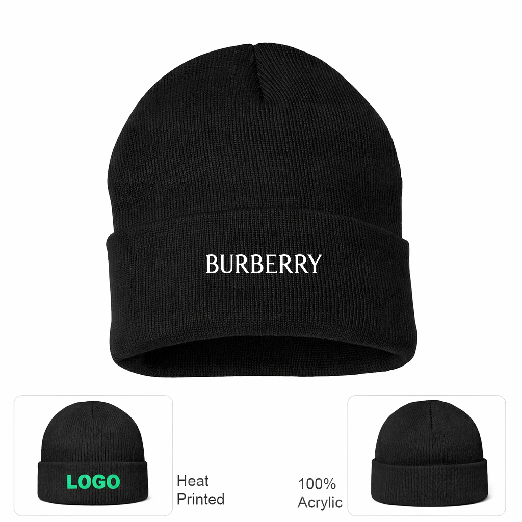 Burberry Cuffed Beanie Hat