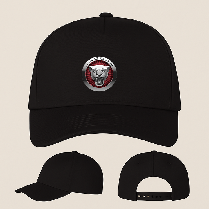 Jaguar Motorsports Supercars Five Panel Twill Snapback Cap