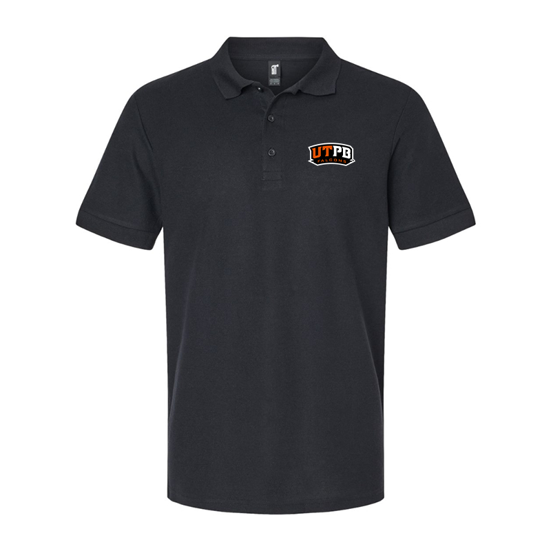 Men's UTPB Falcons Gildan Hammer Pique Polo