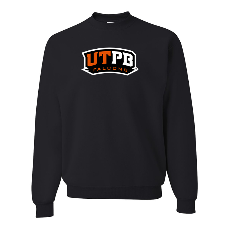 Men's UTPB Falcons JERZEES NuBlend Crewneck Sweatshirt