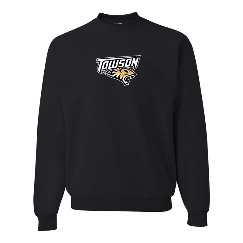 Men's Towson Tigers  JERZEES NuBlend Crewneck Sweatshirt