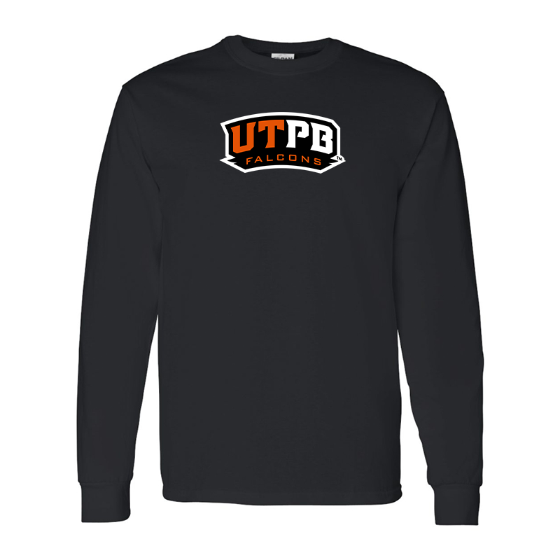 Men's  UTPB Falcons Gildan Heavy Cotton Long Sleeve T-Shirt