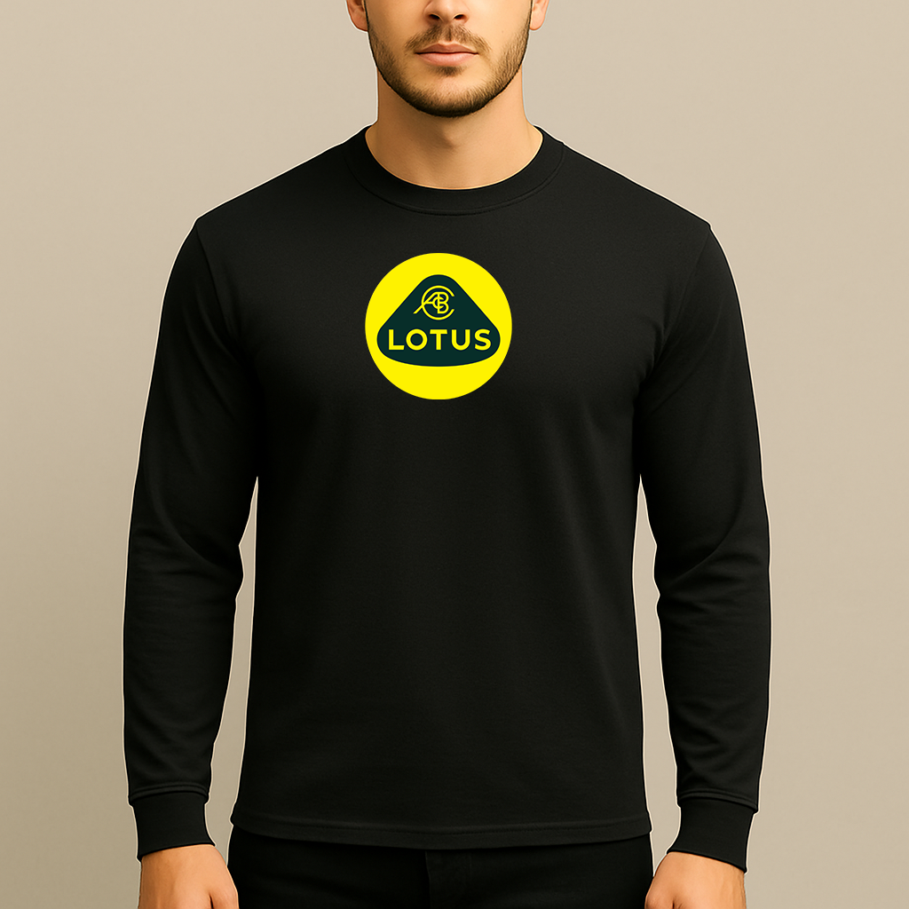 Men’s Lotus Car Long Sleeve T-Shirt