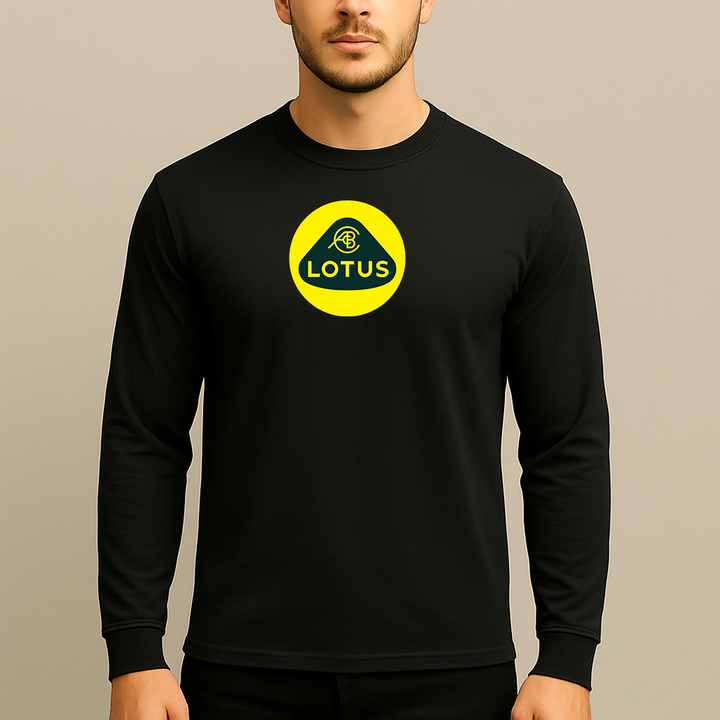 Men’s Lotus Car Long Sleeve T-Shirt