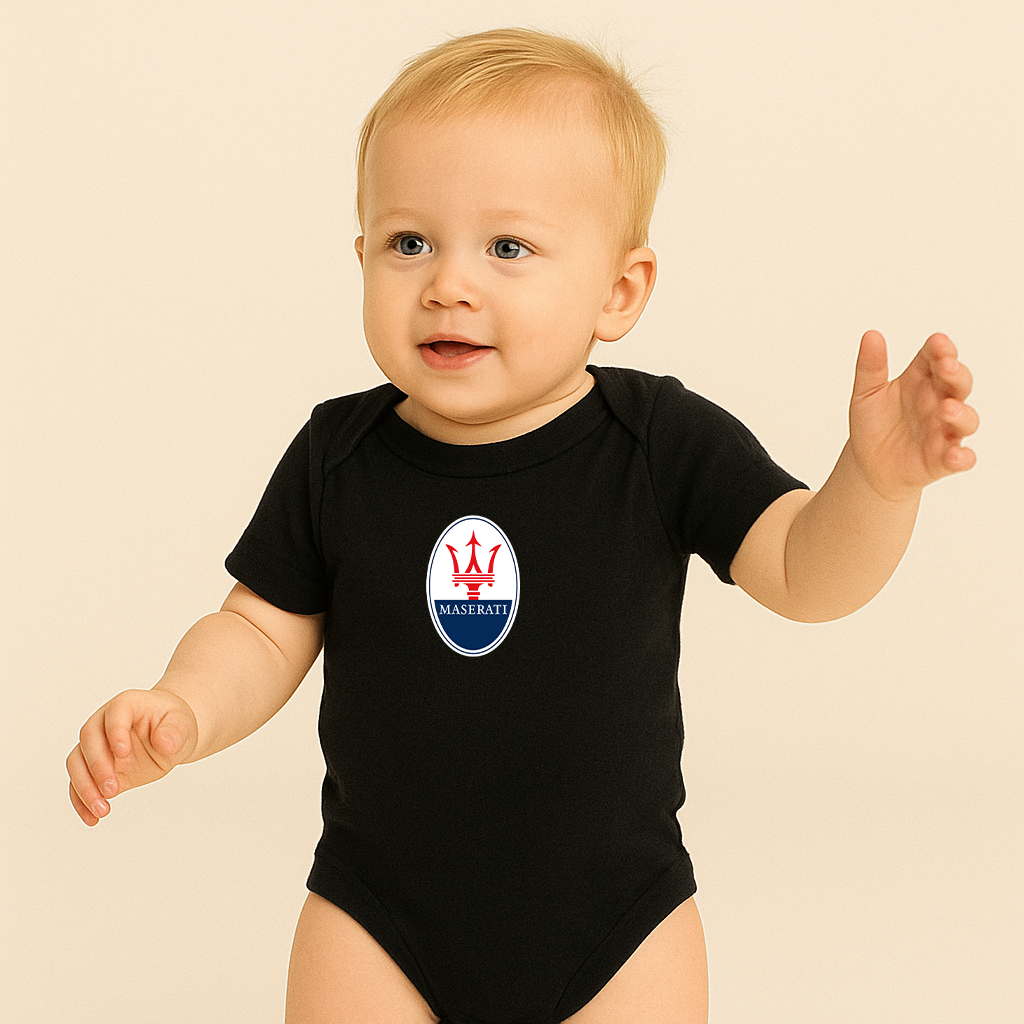 Maserati Car Baby Romper Onesie
