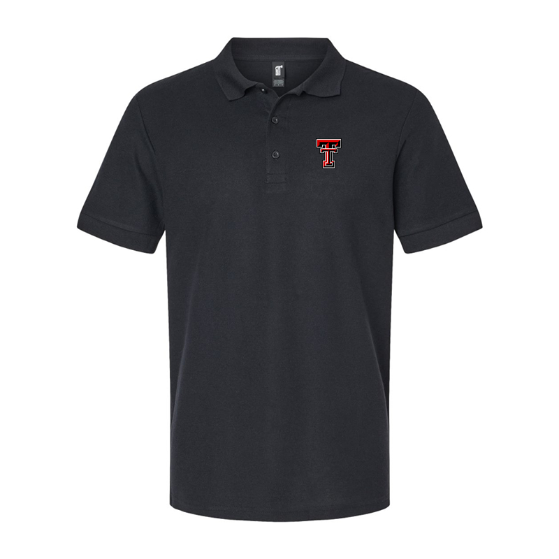 Men'sTexas Tech Red Raiders Gildan Hammer Pique Polo