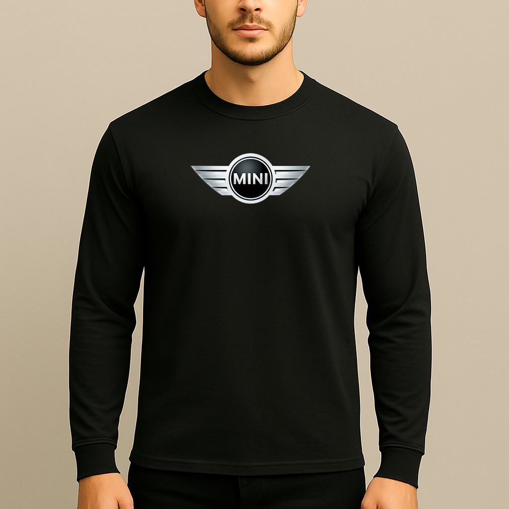 Men’s Mini Cooper Car Long Sleeve T-Shirt