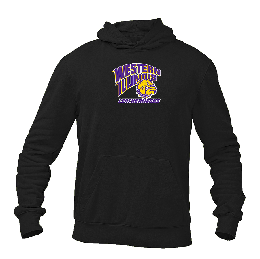 Men's Western Illinois Leathernecks Gildan  Heavy Blend Hooded Sweatshirt