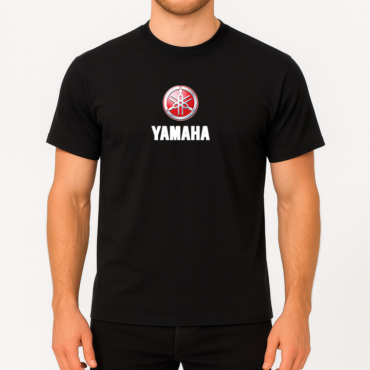 Men’s yamaha logo Cotton T-Shirt