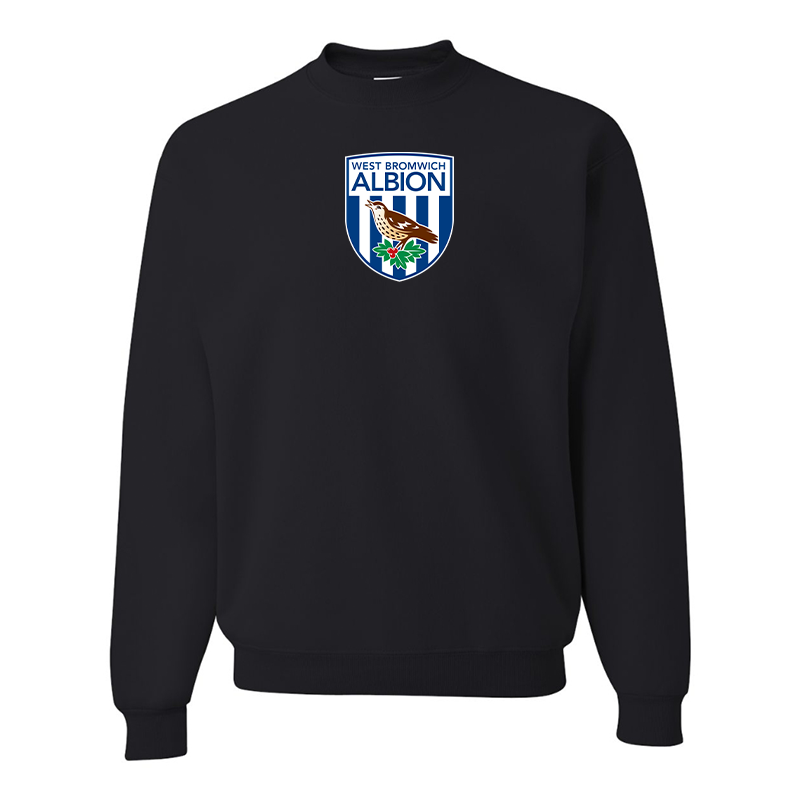Men's West Bromwich Albion Soccer JERZEES NuBlend Crewneck Sweatshirt