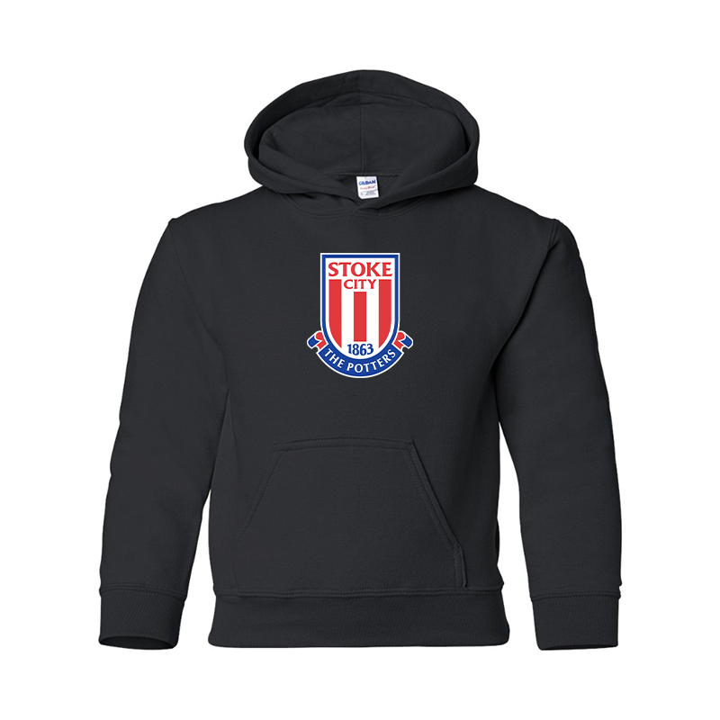 Youth Stoke City Soccer  Gildan Heavy Blend  Hooded Sweatshirt