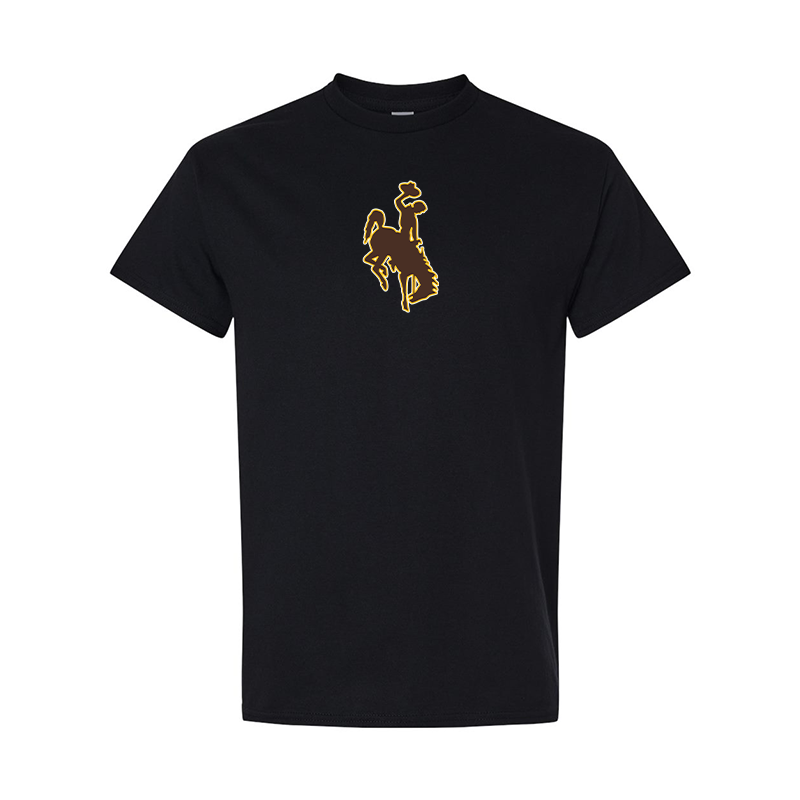 Men's  Wyoming Cowboys Gildan Heavy Cotton T-Shirt