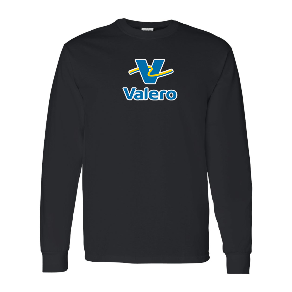 Men's Valero Gas Station Gildan Heavy Cotton Long Sleeve T-Shirt