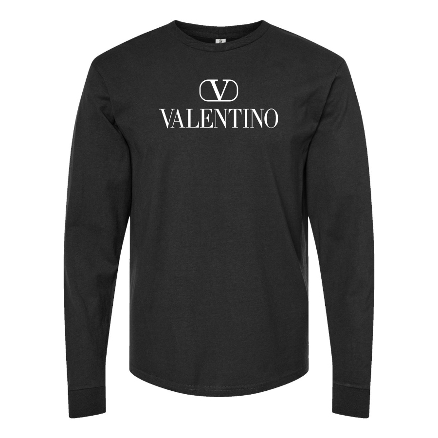 Men's Valentino Cotton Long Sleeve T-Shirt