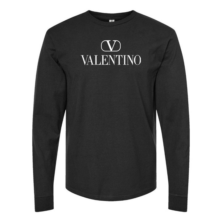 Men's Valentino Cotton Long Sleeve T-Shirt