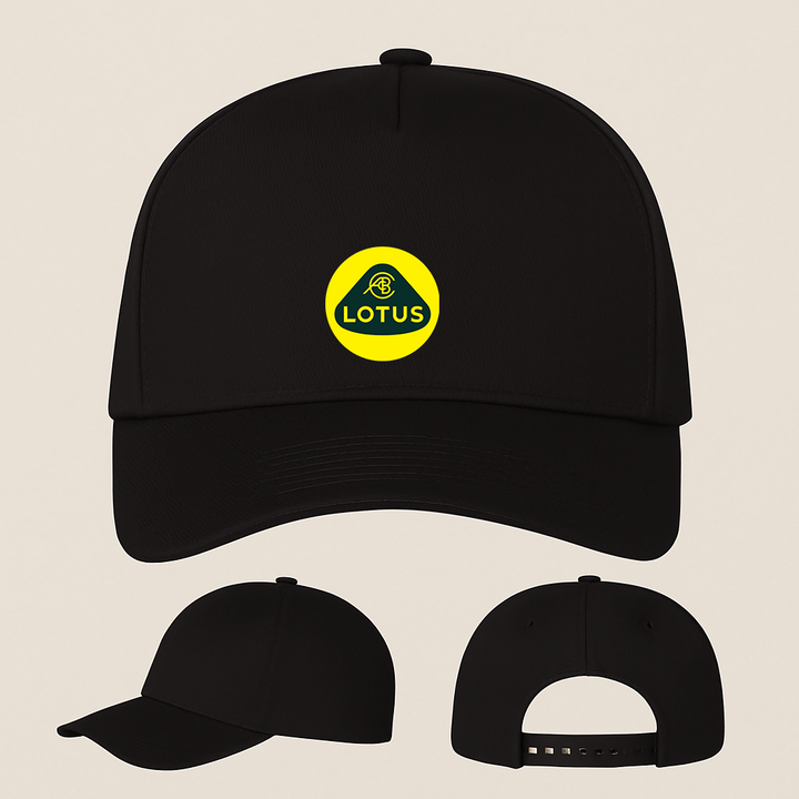 Lotus Car Five Panel Twill Snapback Cap
