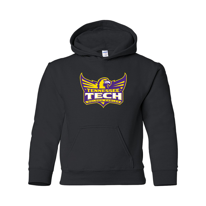 Youth Tennessee Tech Golden Eagles Gildan Heavy Blend  Hooded Sweatshirt