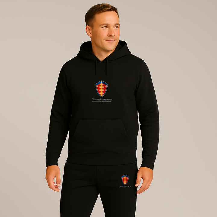 Men’s Koenigsegg Car Hoodie Joggers Set