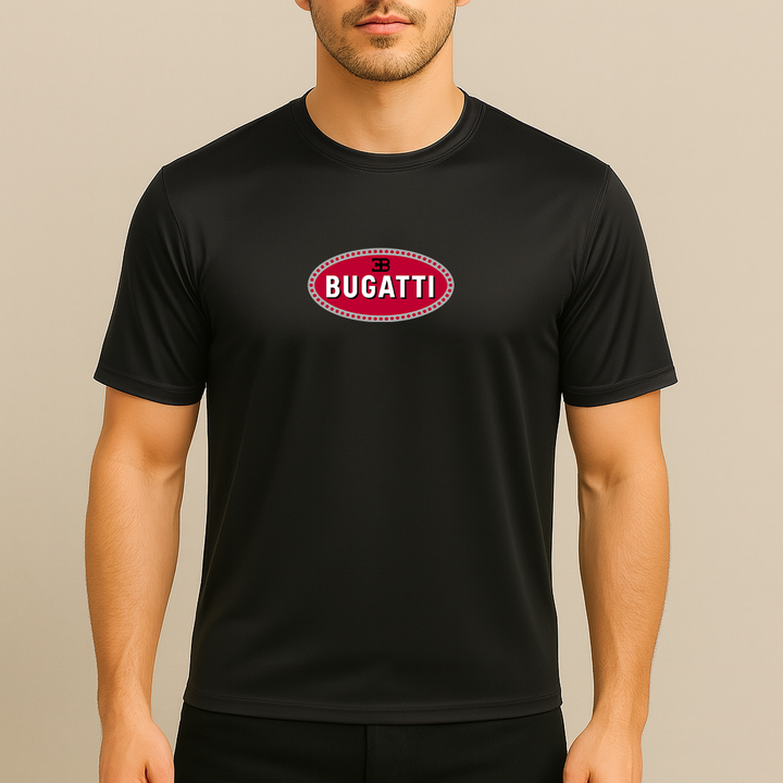 Men’s Bugatti Car Polyester T-Shirt