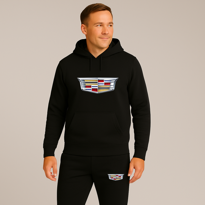 Men’s Cadillac Car Hoodie Joggers Set
