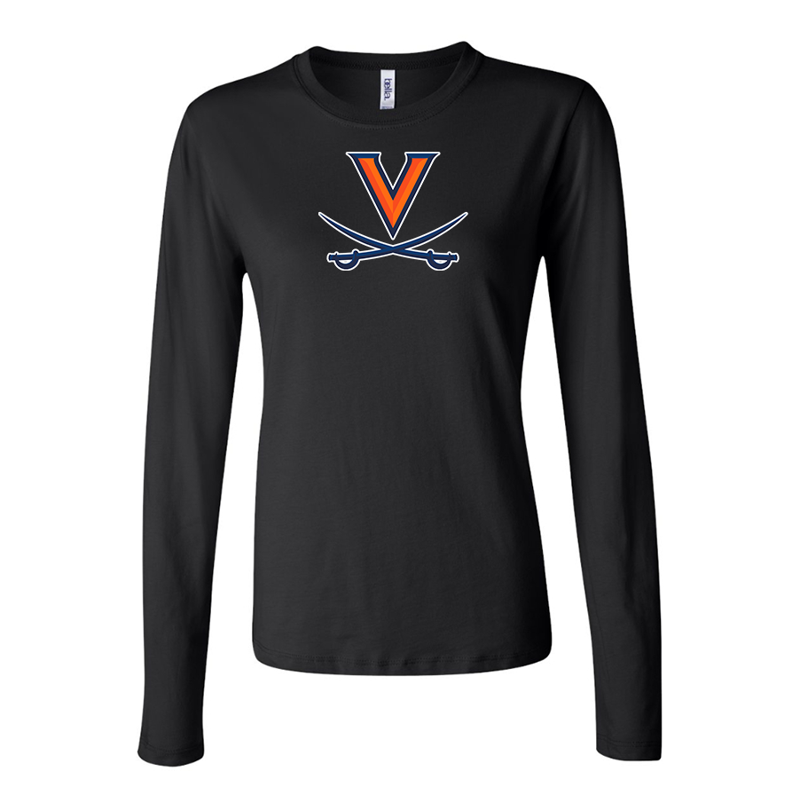 Women's  Virginia Cavaliers Long Sleeve T-Shirt