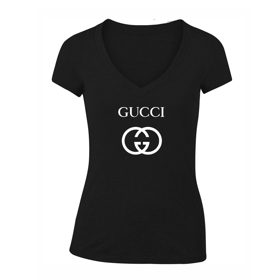 Women's Gucci V-Neck T-Shirt