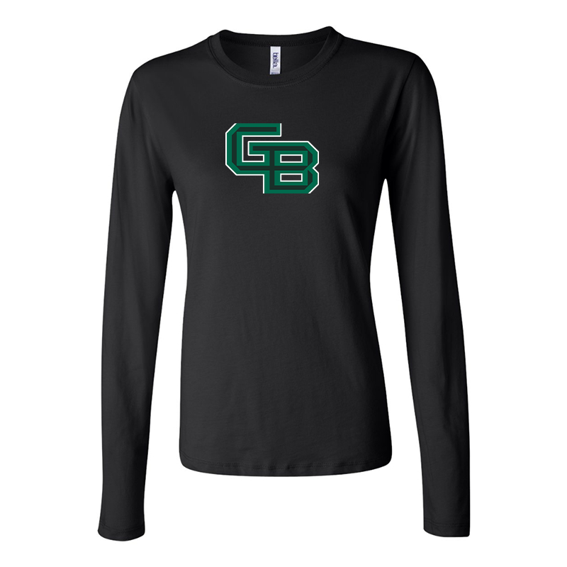 BELLA CANVAS Women’s Wisconsin Green Bay Phoenix Jersey Long Sleeve Tee