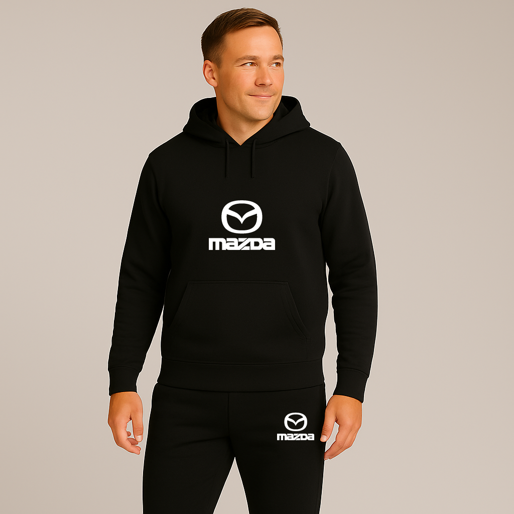 Men’s Mazda Car Hoodie Joggers Set