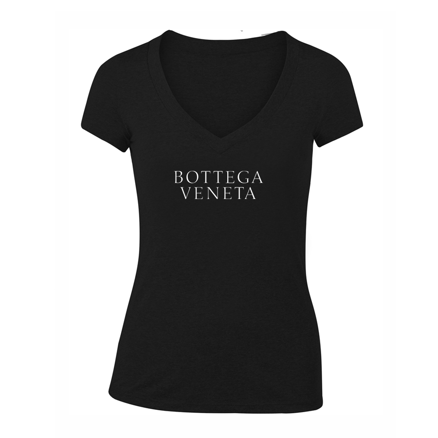 Women's Bottega Veneta V-Neck T-Shirt
