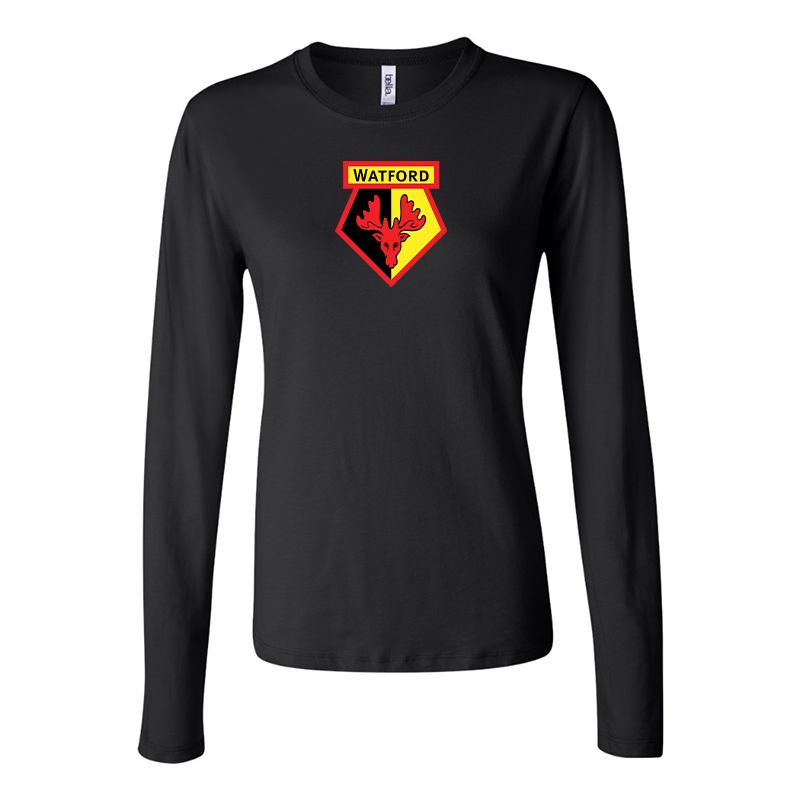 BELLA CANVAS Women’s Watford Soccer Jersey Long Sleeve Tee