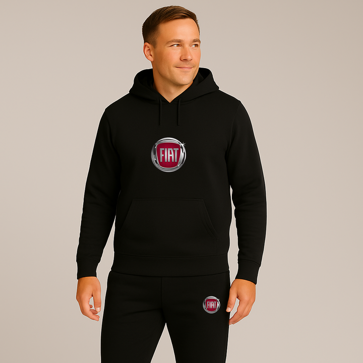 Men’s Fiat Car Hoodie Joggers Set