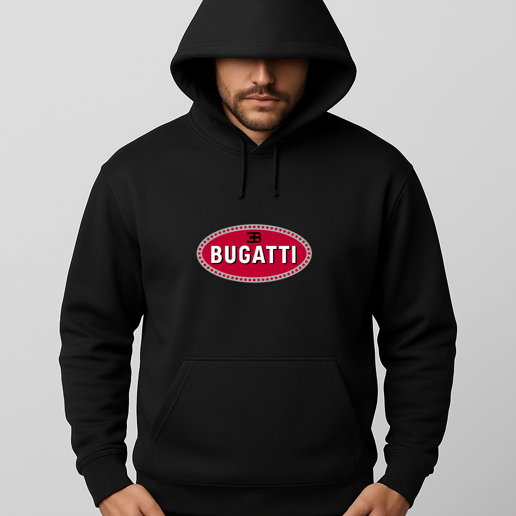 Men’s Bugatti Car Pullover Hoodie