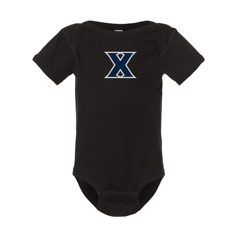 Xavier Musketeers  Rabbit Skins Infant Baby Rib Bodysuit