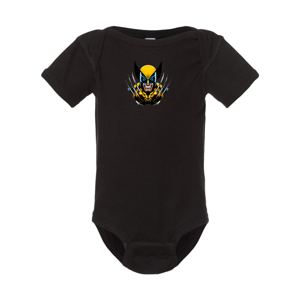 Wolverine 2025 Art   Rabbit Skins Infant Baby Rib Bodysuit