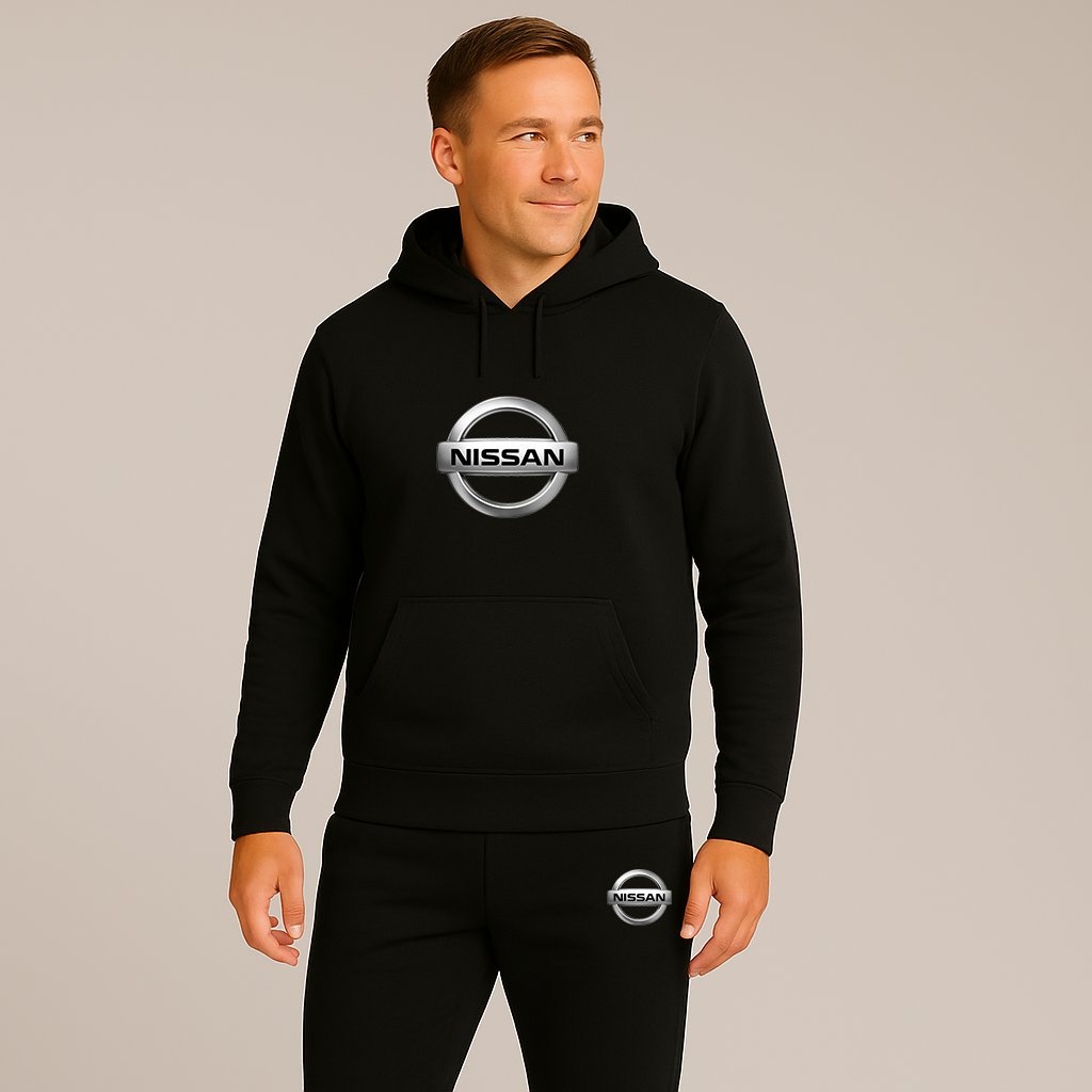 Men’s Nissan Motorsport Car Hoodie Joggers Set