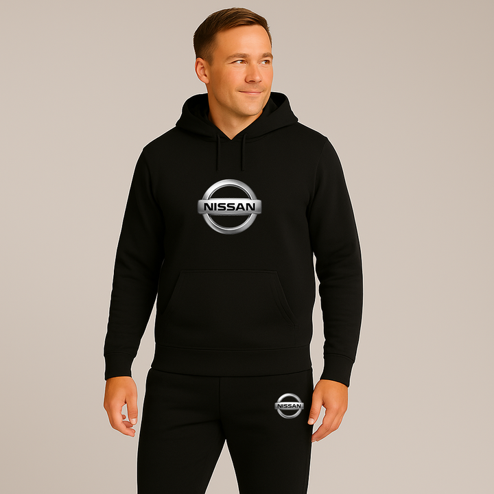 Men’s Nissan Motorsport Car Hoodie Joggers Set
