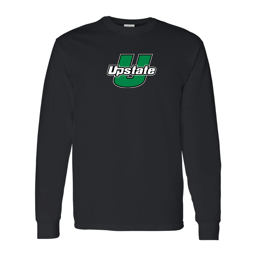 Men's USC Upstate Spartans Gildan Heavy Cotton Long Sleeve T-Shirt