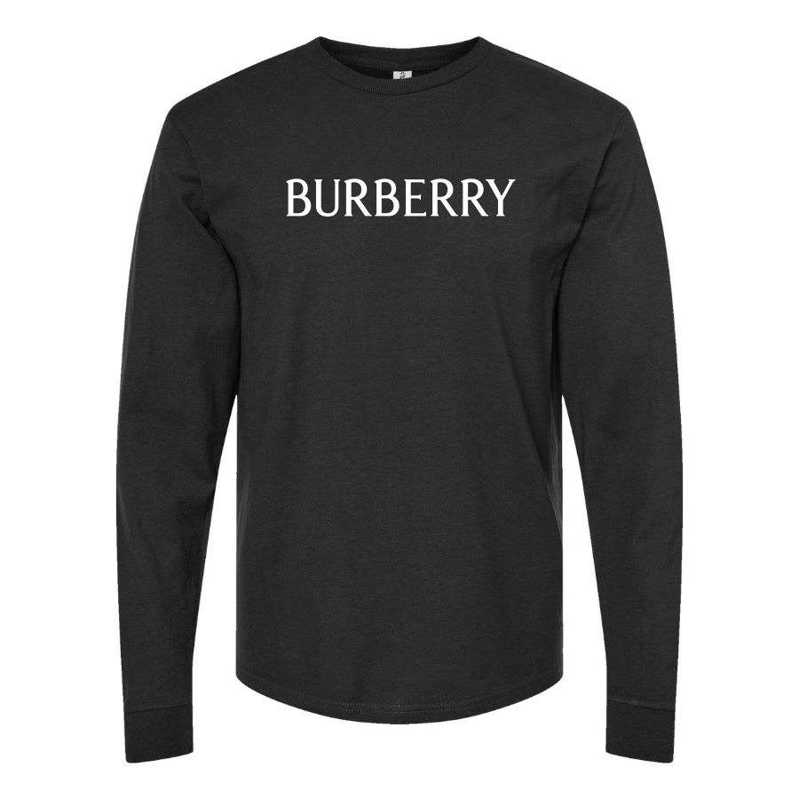 Men's Burberry Cotton Long Sleeve T-Shirt
