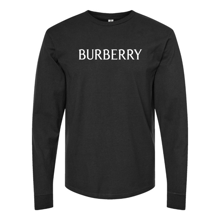 Men's Burberry Cotton Long Sleeve T-Shirt
