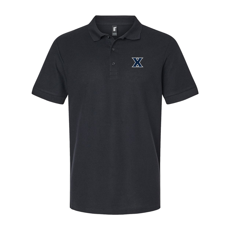 Men's Xavier Musketeers Gildan Hammer Pique Polo