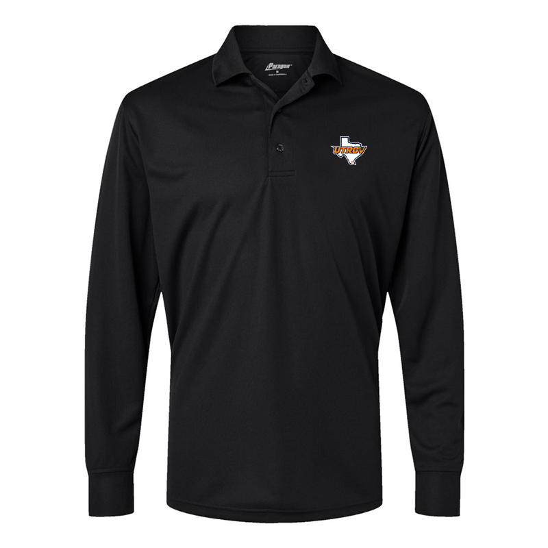 Men's UTRGV Vaqueros Paragon Prescott Long Sleeve Polo