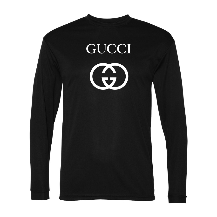 Men's Gucci Polyester Long Sleeve T-Shirt