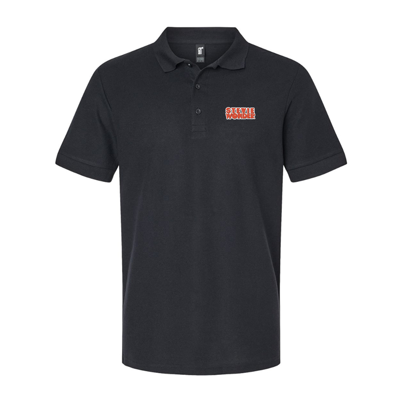 Men's Stevie-Wonder Gildan Hammer Pique Polo